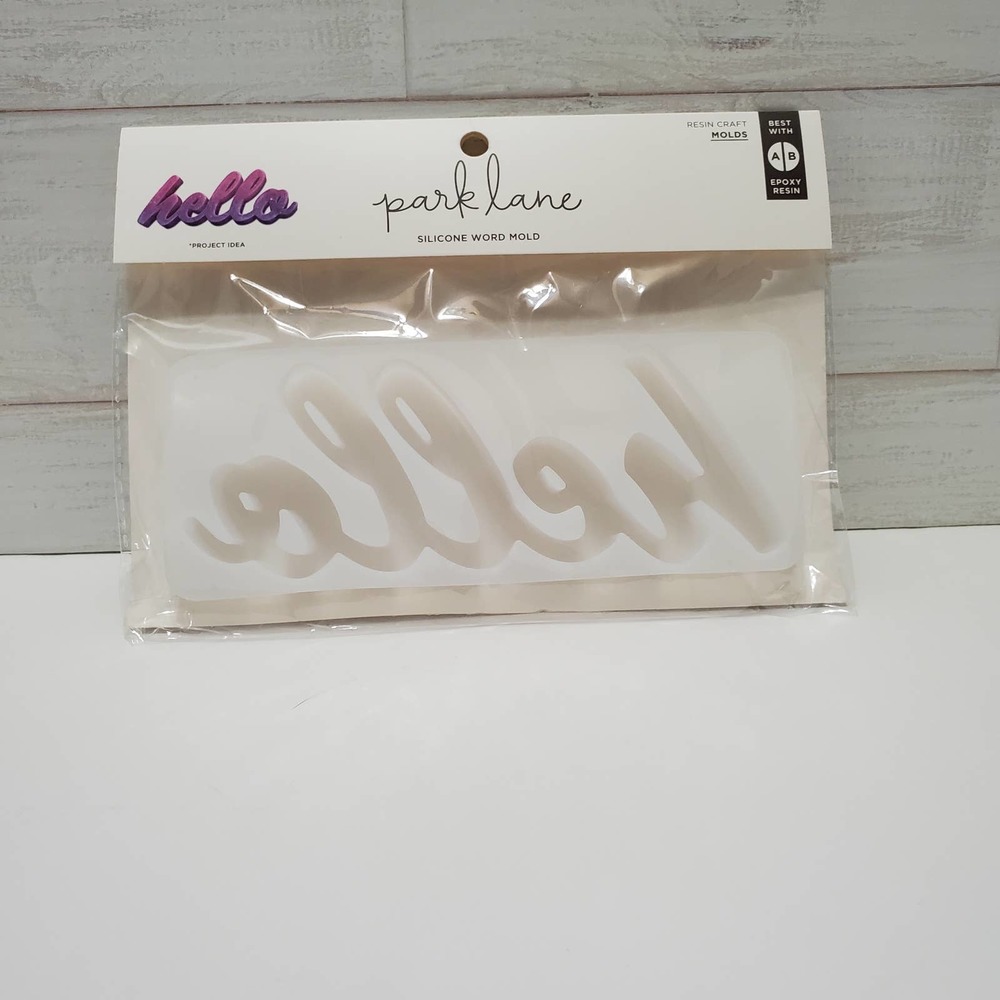 Park Lane Silicone Word Mold